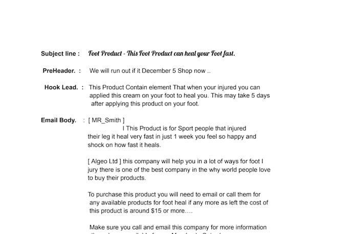 do email copywriting strategy